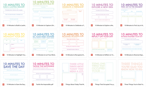journaling templates 